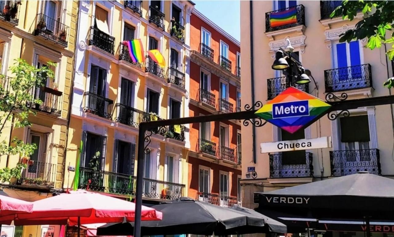Downtown Apt 1Hab Para 4Pax En La Plaza De Chueca Madrid Exteriér fotografie